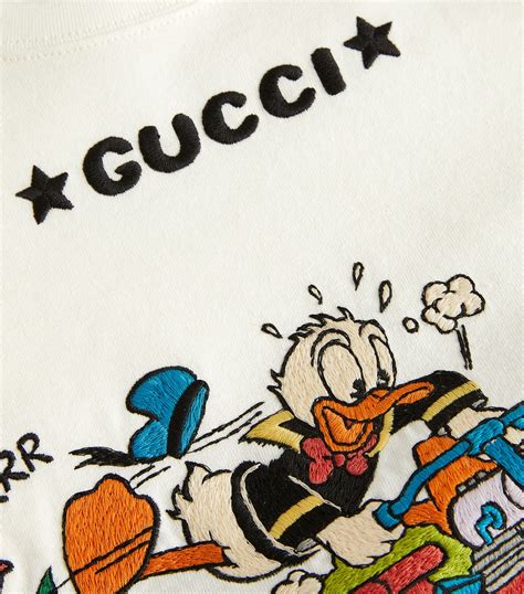 gucci x disney donald duck.